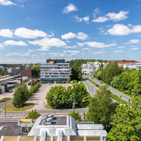 Floor 1br With Balcony & Air Con Next To Railway Station Appartamento Lahti